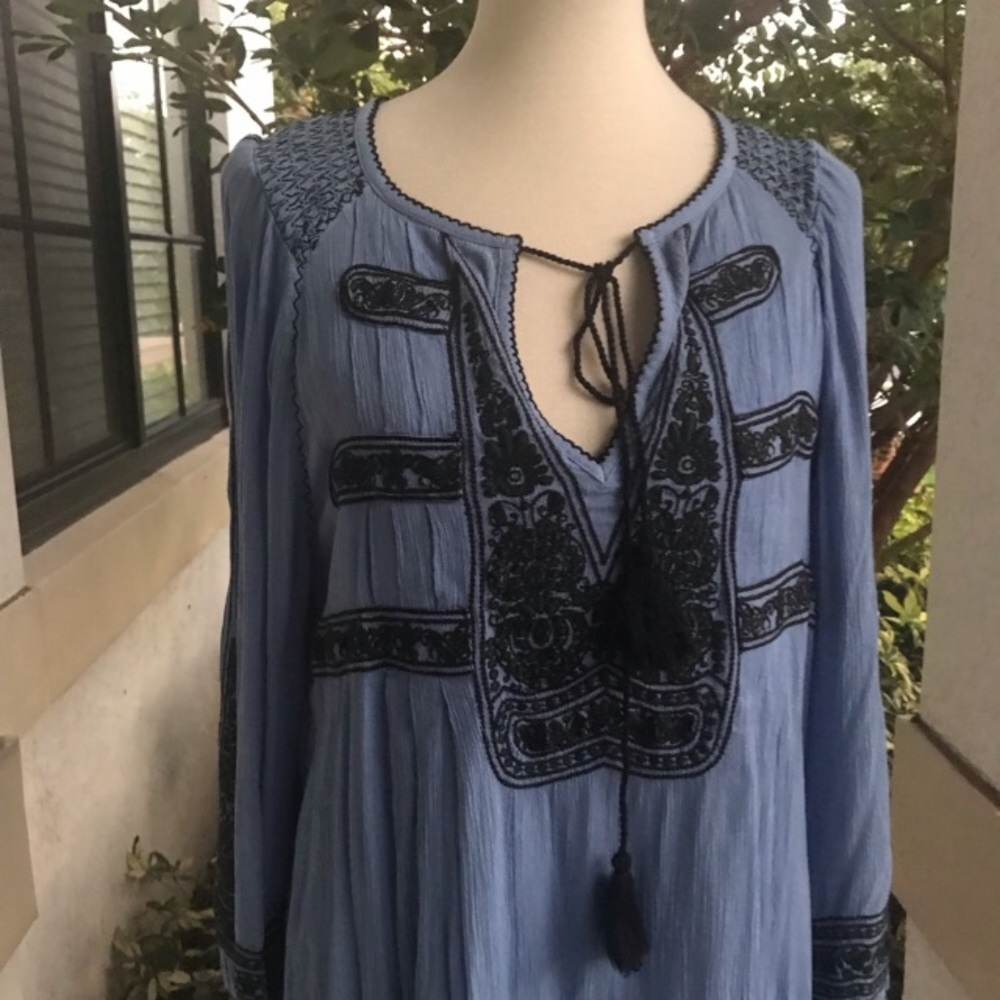 Free People Willow Wind Dress Tunic Dress Flowy 
Size small - Picture 4 of 6